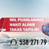 Mil Puanlarınız Nakit Alınır. | 538 271 79 39 ilan Diğer