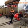 Making oil production machine from waste tire Resim